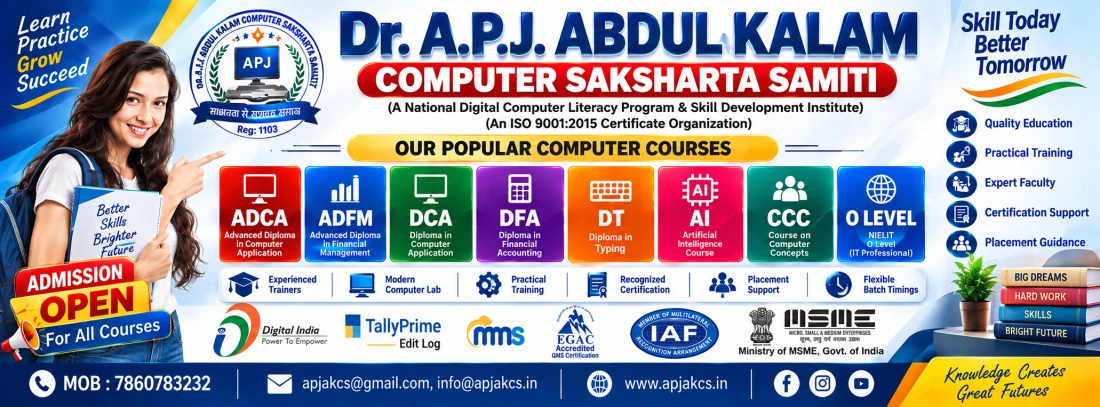 Dr. APJ Abdul Kalam Computer Saksharta Samiti Slider
